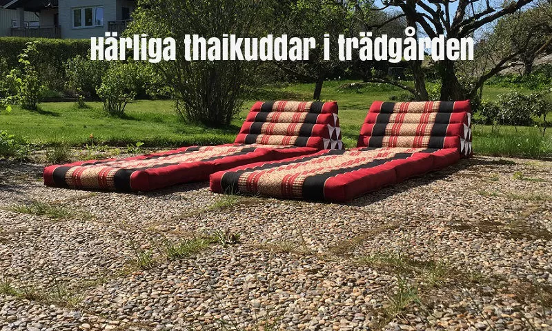 Kapok thaipuder – solsenge & afslapning til terrasse & altan