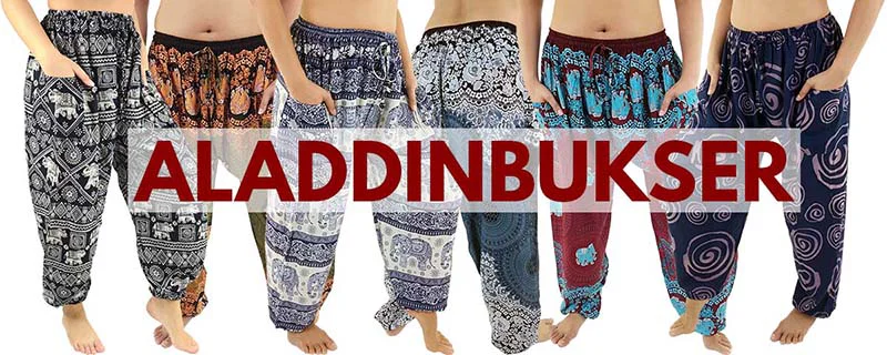 Aladdinbukser fra Thailand