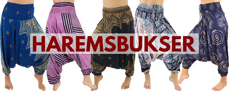 Haremsbukser fra Thailand