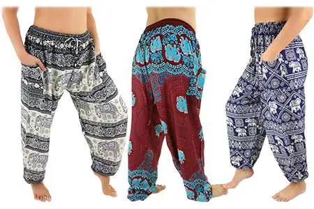 Bukser med elefantprint