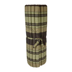 Kapokmadras rullebar 200x100x5 cm - brun-beige