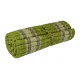Rullebar kapokmadras 200x100x5 cm grøn-hvid