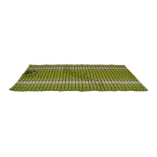 Kapokmadras rullebar 200x100x5 cm - grøn-hvid