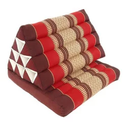 Trekantspude - En liggedel - Rød