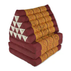 XL thaipude – Rød & guld i luksuriøst design