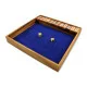 Shut The Box Jumbo terningspil med blå spilleflade